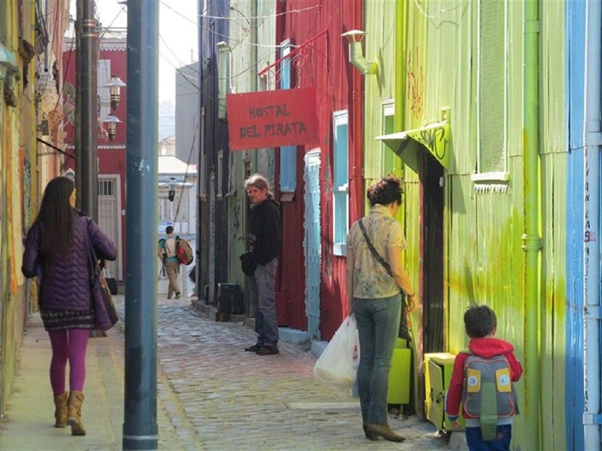 Hostal Del Pirata Valparaíso Exterior foto